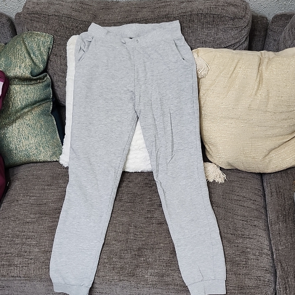 Guess Light Gray Kids Joggers